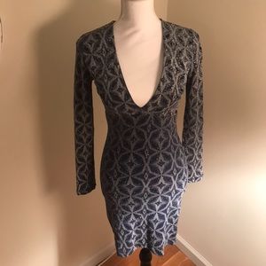 Long sleeved cocktail dress!